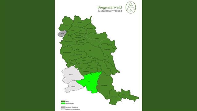 Gemeinden Bregenzerwald